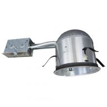 Elco Lighting EL55RICA - 5" Aluminum Airtight IC Shallow Remodel Housing