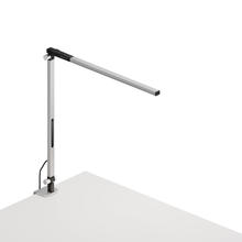 Koncept Inc AR1100-CD-SIL-CLP - Z-Bar Solo mini Desk Lamp with one-piece desk clamp (Cool Light; Silver)