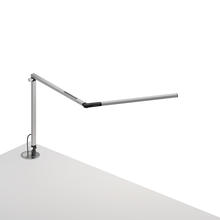 Koncept Inc AR3100-CD-SIL-GRM - Z-Bar mini Desk Lamp with grommet mount (Cool Light; Silver)