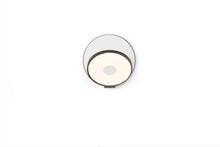 Koncept Inc GRW-S-MBK-MWT-HW - Gravy Wall Sconce - Metallic Black body, Matte White plates - Hardwire