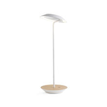 Koncept Inc RYO-SW-MWT-WOK-DSK - Royyo Desk Lamp, Matte White body, White Oak base plate