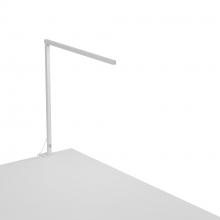 Koncept Inc ZBD1000-D-MWT-2CL - Z-Bar Solo Desk Lamp Gen 4 (Daylight White Light; Matte White) with Desk Clamp