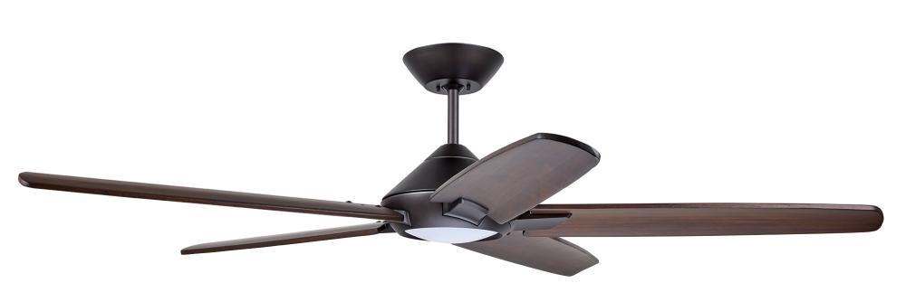 60 IN DORIAN ECO IN OIL RUBBED BRONZE WITH COFFEE BLADES