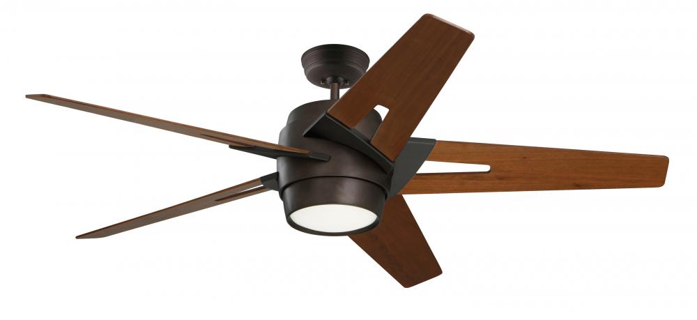 LUXE ECO IN OIL RUBBED BRONZE HOUSING AND WALNUT BLADES