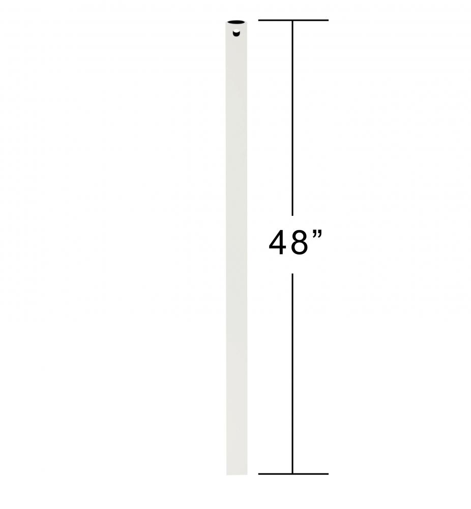 CFDR4SW - 48 IN DOWN IN SATIN WHITE