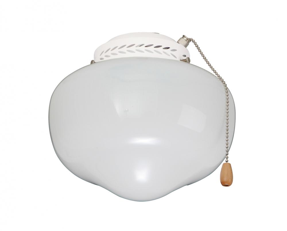 CFSLKPFWW - SCHOOLHOUSE LIGHT FIXTURE IN APPLIANCE WHITE