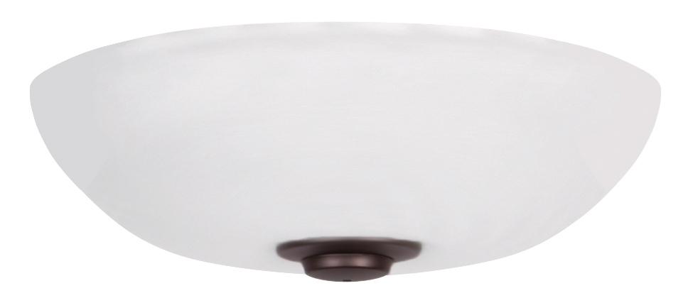 HARLOW OPAL MATTE LIGHT FIXTURE IN OIL RUBBED BRONZE