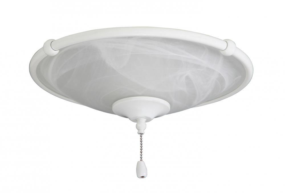 LK53SW - LOW PROFILE LIGHT FIXTURE IN SATIN WHITE