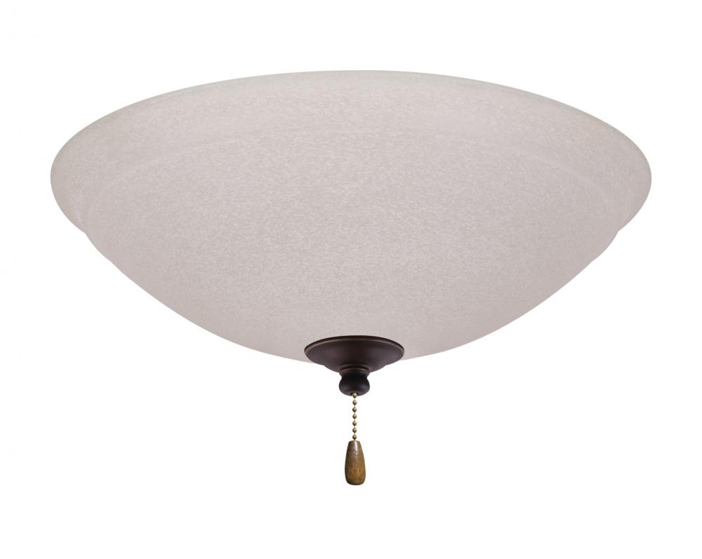 ASHTON OPAL MATTE LIGHT FIXTURE IN GOLDEN ESPRESSO