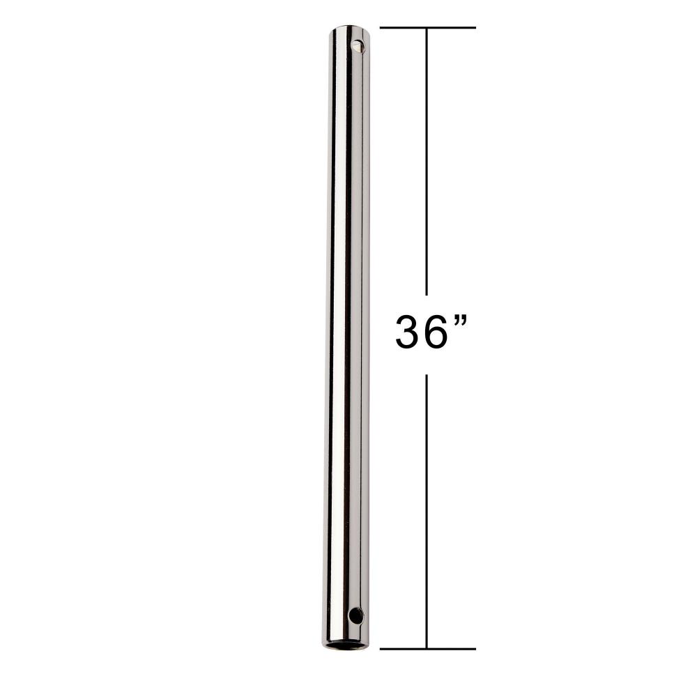 CFDR3PN - 36 IN DOWNROD IN POLISHED NICKEL