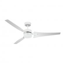 Kathy Ireland Home by Luminance Brands HF1161SW - HF1161SW - 60 IN DC INDUSTRIAL FAN IN SATIN WHITE