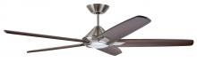 Kathy Ireland Home by Luminance Brands CF515CO60BS - 60 IN DORIAN ECO IN BRUSHED STEEL WITH COFFEE BLADES