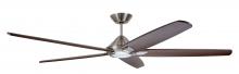 Kathy Ireland Home by Luminance Brands CF515CO72BS - 72 IN DORIAN ECO IN BRUSHED STEEL WITH COFFEE BLADES