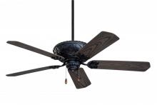 Kathy Ireland Home by Luminance Brands CF670BQ - Barbeque Black Ceiling Fan