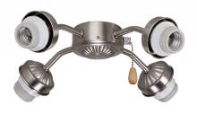 Kathy Ireland Home by Luminance Brands F440BS - FOUR-LIGHT ARM FITTER LED IN BRUSHED STEEL