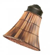 Kathy Ireland Home by Luminance Brands G46 - Burnished Bamboo Shade Replacement Glass