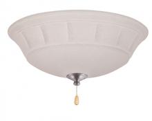 Kathy Ireland Home by Luminance Brands LK141LEDBS - GRANDE WHITE MIST LED LIGHT FIXTURE IN BRUSHED STEEL