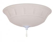 Kathy Ireland Home by Luminance Brands LK141LEDSW - GRANDE WHITE MIST LED LIGHT FIXTURE IN SATIN WHITE