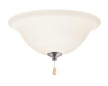 Kathy Ireland Home by Luminance Brands LK74LEDBS - OPAL MATTE LED LIGHT FIXTURE IN BRUSHED STEEL