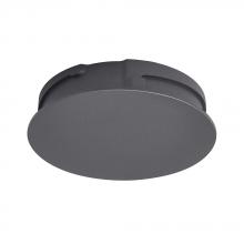 Kathy Ireland Home by Luminance Brands CP605GRT - RIPTIDE NO-LIGHT PLATE IN GRAPHITE