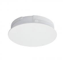 Kathy Ireland Home by Luminance Brands CP605SW - RIPTIDE NO-LIGHT PLATE IN SATIN WHITE