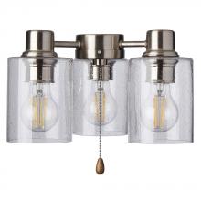 Kathy Ireland Home by Luminance Brands LK49BS - RYE INDOOR LIGHT FIXTURE IN BRUSHED STEEL