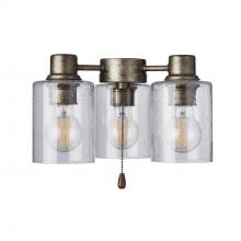 Kathy Ireland Home by Luminance Brands LK49DVS - RYE DAMP LIGHT FIXTURE IN VINTAGE STEEL