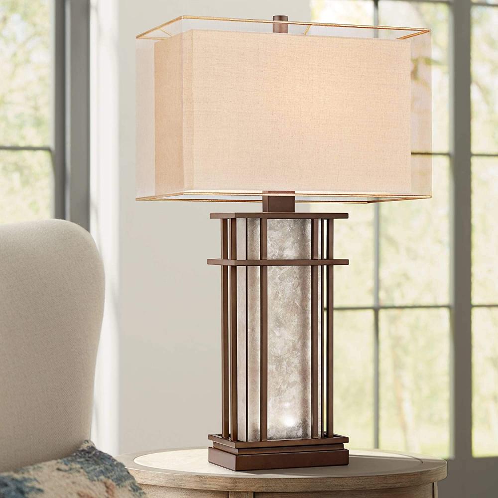 Rhodes Bronze Lamp w/Nightlight