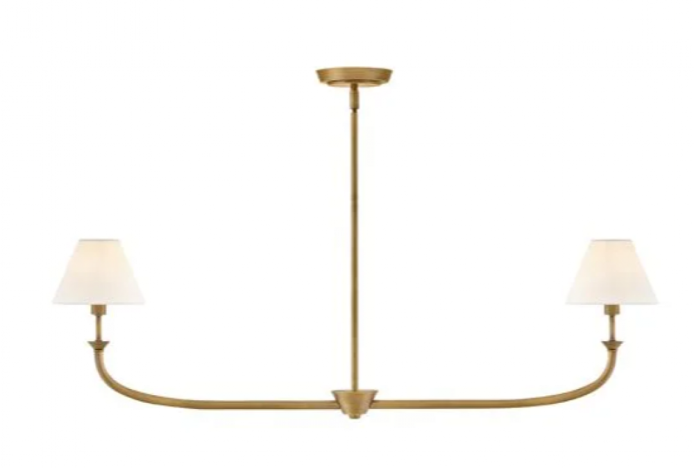 Greta Medium 2 Light Linear Pendant