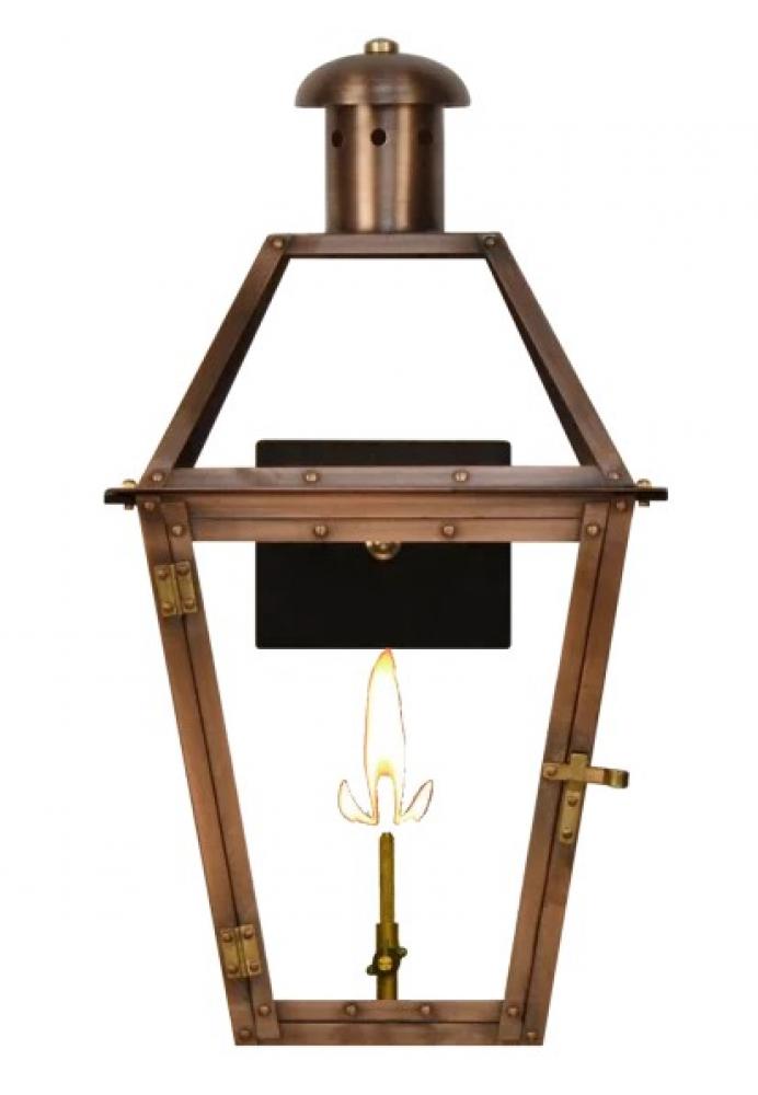 Coppersmith - Georgetown 18" Wall Lantern - Natural Gas