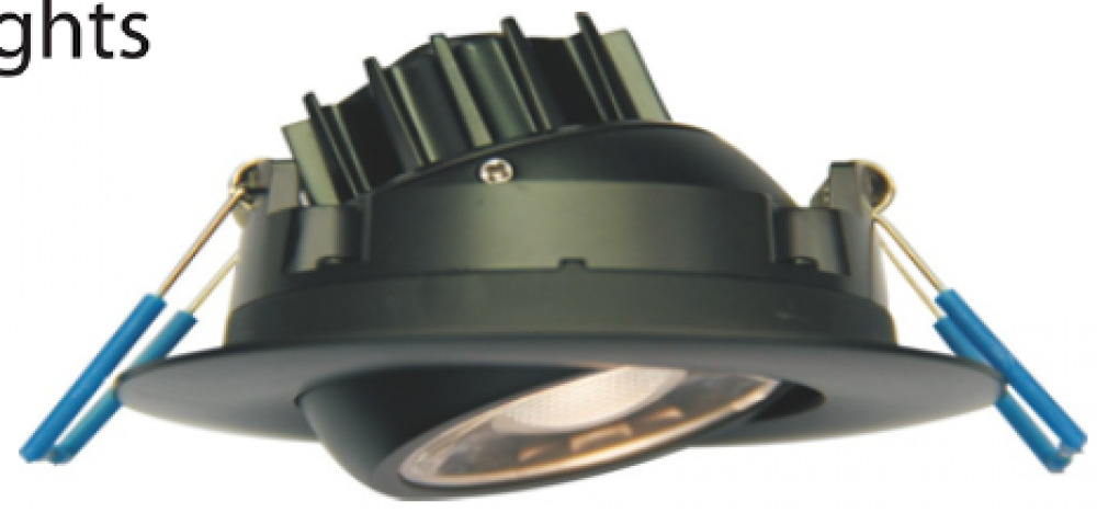 LOTUS 3" LED ROUND BLK