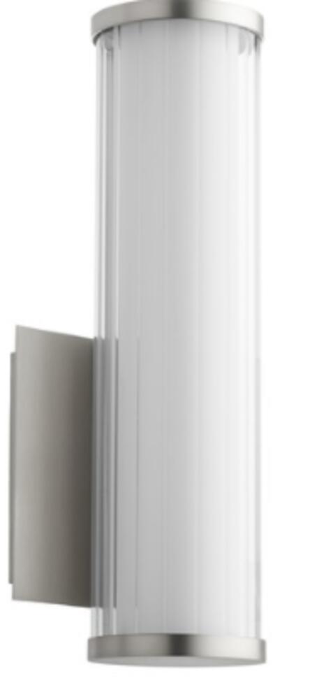 Satin Nickel LED Sconce Quorum