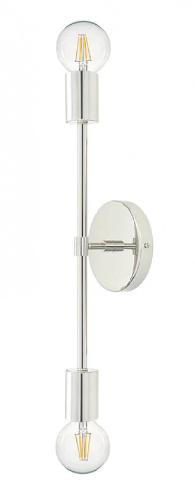 SCEPTER 18" SCONCE NICKEL