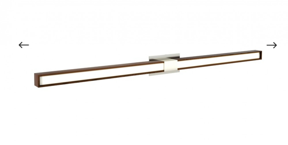 Tie Stix Wood Fixed Wall Light