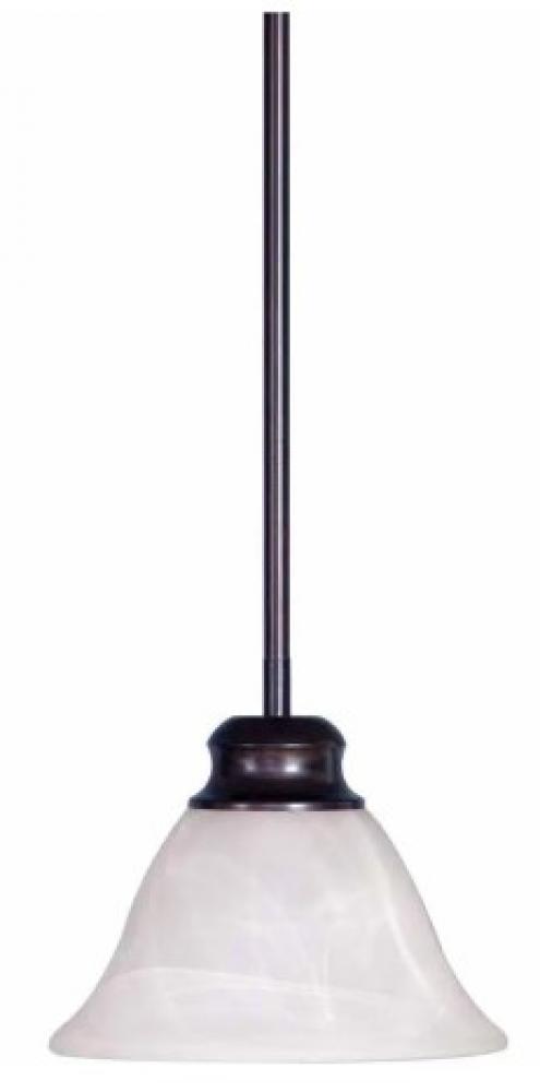 Volume Lighting Troy Single Light Mini Pendant / Antique Bronze