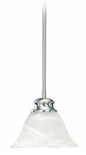 Alloway Lighting Co. Items 2141-33 - Volume Lighting Troy Single Light Mini Pendant / Brushed Nickel