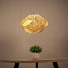 Alloway Lighting Co. Items 22483213 - Swirl Japanese Bamboo 19.5" W Pendant