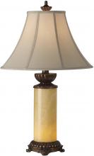 Alloway Lighting Co. Items AMA-B0007PR8NU - Barnes & Ivy Stone Lamp w/Off White Shade