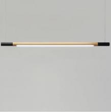 Alloway Lighting Co. Items HLMY1455572559 - 6' Bennington LED Suspension Bar - Black with W. Oak White