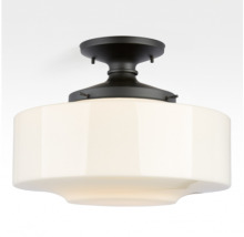 Alloway Lighting Co. Items A4153 - EASTMORELAND 8" SEMI FLUSH REJUVENATION