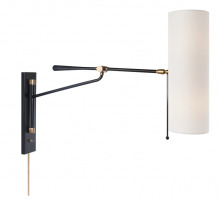 Alloway Lighting Co. Items ARN 2002BLK-L - FRANFORT ARTICULATING WALL LIGHT VISUAL COMFORT