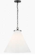 Alloway Lighting Co. Items TOB 5227BZ/G6-WG - Katie Large Conical Pendant VC