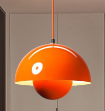 Alloway Lighting Co. Items 2289789 litfad - Orange Metal Pendant