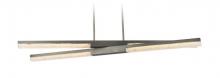 Alloway Lighting Co. Items PD-81004-AN - Modern Forms Minx 2lt 48" LED Linear Chandelier w/K5 Crystal Shades