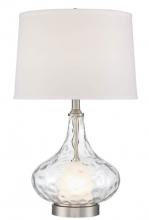 Alloway Lighting Co. Items Possini 92D53 - Alloway Lighting Co. - Rippled Glass Night Light Table Lamp