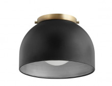 Alloway Lighting Co. Items 3004-11-69 - Quorum 1 Light Flush Mount Black