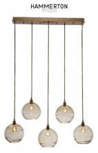 Alloway Lighting Co. Items PLB0047-05 - Alloway Lighting Company - Terra 41" 5lt Linear Pendant