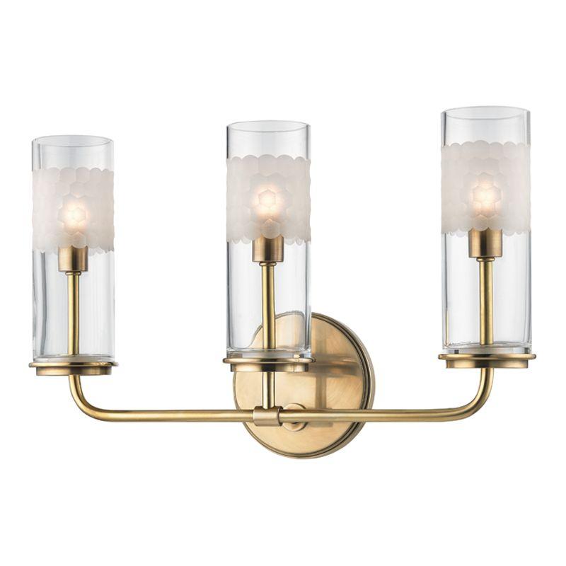 3 LIGHT WALL SCONCE