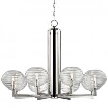 Hudson Valley 2418-PN - 8 LIGHT CHANDELIER