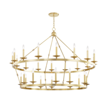 Hudson Valley 3228-AGB - 28 LIGHT CHANDELIER